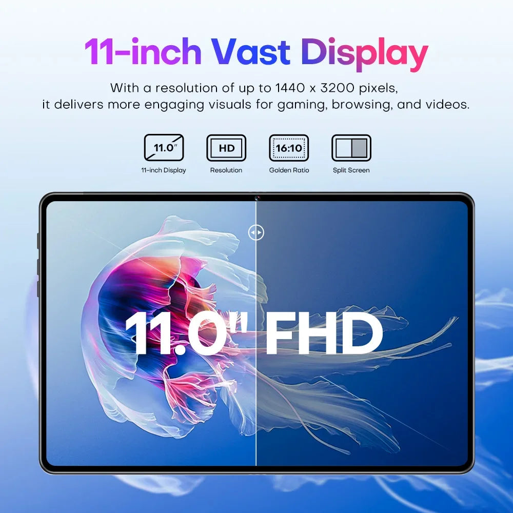 2025 Global Version Original Tablets Pad 7 Ultra Android 14 16GB+1T 8800mAh Tablet PC WiFi GPS 11inch HD 4K 5G Dual SIM Card Tab