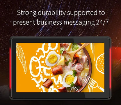 10.1inch Lcd Touch Screen Conference System Capacitive Touch Android Tablet with LED Light Bar