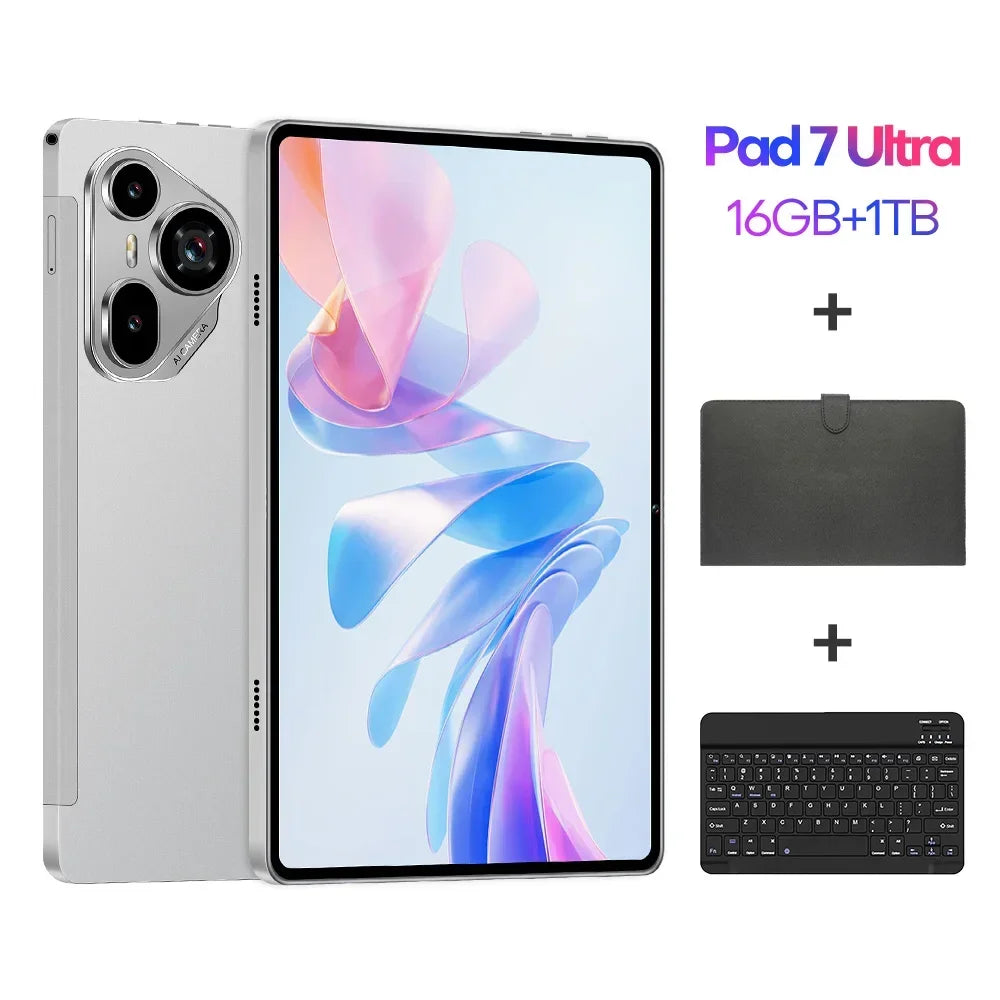 2025 Global Version Original Tablets Pad 7 Ultra Android 14 16GB+1T 8800mAh Tablet PC WiFi GPS 11inch HD 4K 5G Dual SIM Card Tab