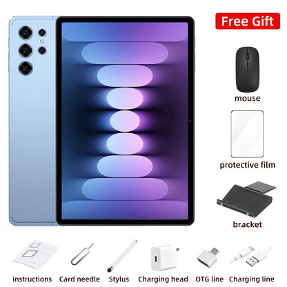 2025 NEW Pad S25 Ultra Original Global Version 10.1inch Tablet PC Android 15 Snapdragon8 22GB 2TB Dual SIM WIFI 5G GPS WIFI Kids