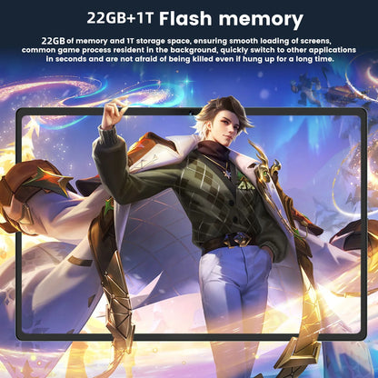 2025 NEW Original S26 Ultra 11inch Tablet Android 14 22GB+2TB 20000mAh 5G Dual SIM Bluetooth WiFi HD 4K Screen Tablet PC Wifi7