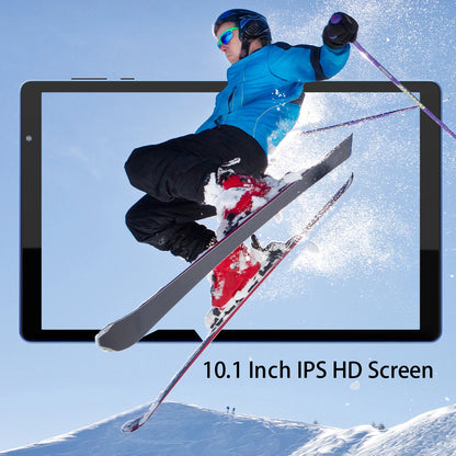 10-inch Android 12 tablet, quad-core processor, 4(2+2) GB RAM, 32GB ROM, Bluetooth, WiFi, dual cameras