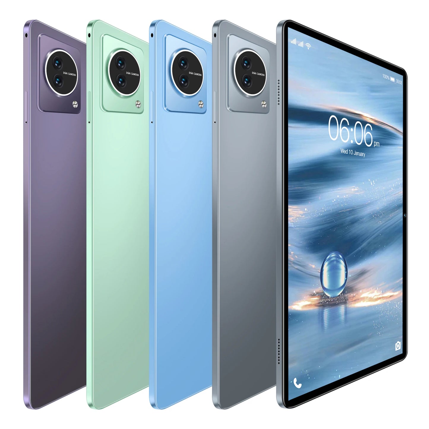 10.1 Inch Tablet 8GB  128GB ROM Octa  7000mAh Dual Camera 5G WiFi  Tablet for Home School Business Tablet HD Tablet