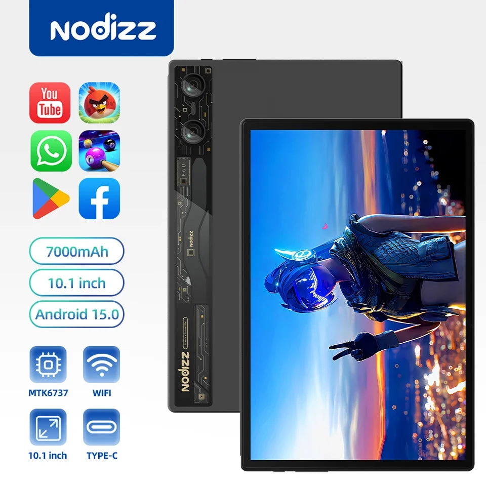 Tablet Computer 10.1 inches Android 15 (RAM12GB+ROM512GB) HD Dual Card Tablet Computer Learning Office Entertainment For Xiaomi