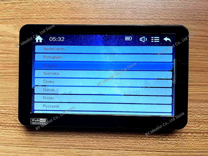 7.1 inch Bluetooth Mp4 Player 64gb Touch Screen Hifi Music Usb Type-c Mp4 Video Player Support TF Card Speaker 6500mAh Battery