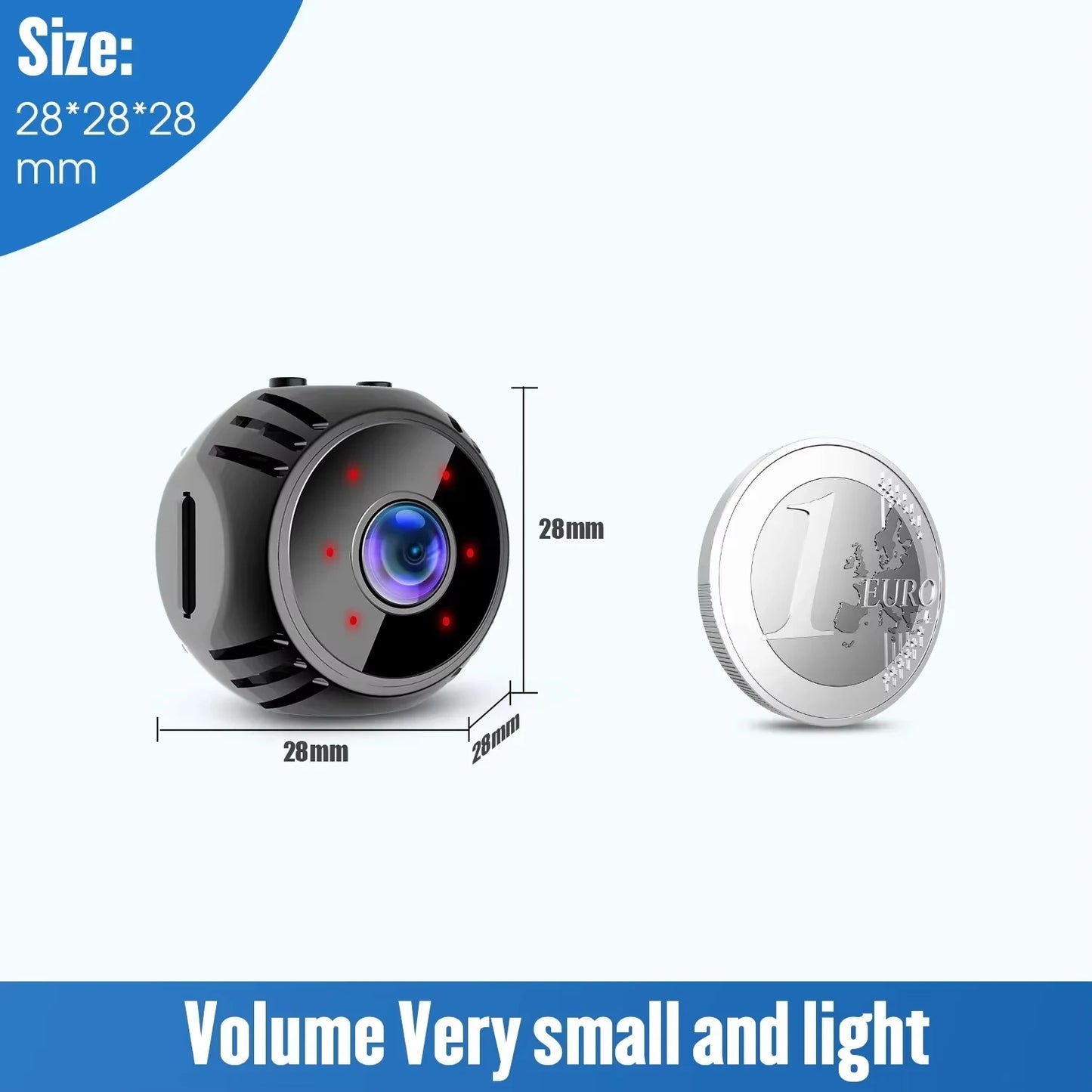 Xiaomi Smart Home Mini Camera WiFi Security Remote Monitor Surveillance Cameras 1080P HD Web Video Night Vision Wireless Camera