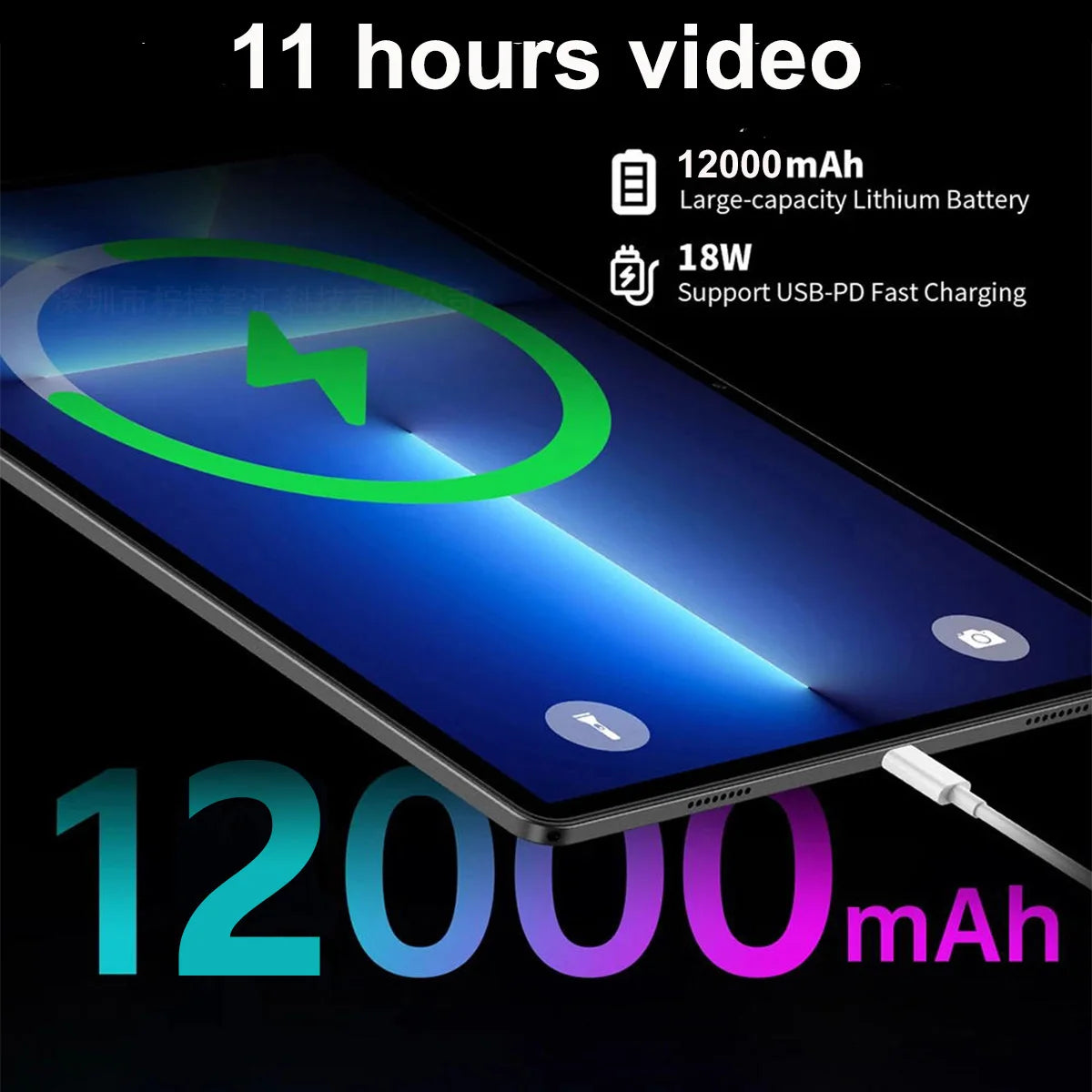 2025 Global Version Super Large Screen 14 inch Tablet Pc Android 14 4G Phone Call 16GB+512GB Tablets 14" GPS 5G WiFi FM 12000mAh