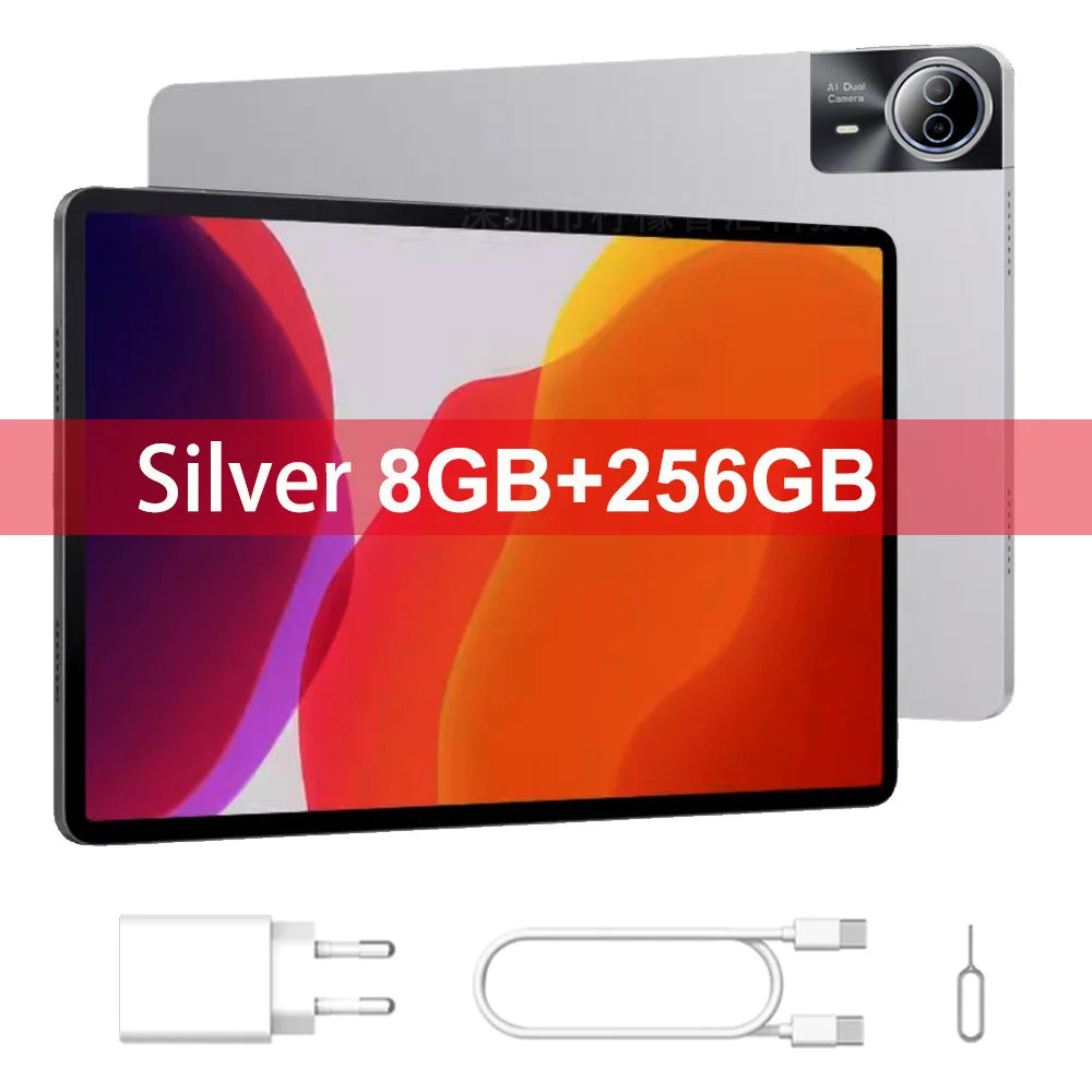 2025 Global Version Super Large Screen 14 inch Tablet Pc Android 14 4G Phone Call 16GB+512GB Tablets 14" GPS 5G WiFi FM 12000mAh