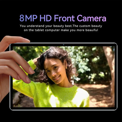 10.1 Inch Tablet 8GB  128GB ROM Octa  7000mAh Dual Camera 5G WiFi  Tablet for Home School Business Tablet HD Tablet
