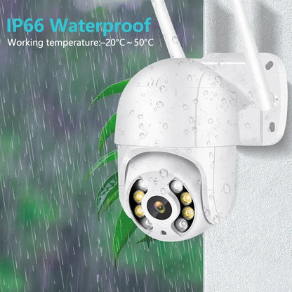 ICsee Security Camera 8MP 5MP WIFI Outdoor 4X Zoom Auto Tracking Security Protection Monitor Smart Home CCTV Video Surveillance