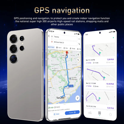 2026 NEW S26 Ultra Original 7.3HD Cheap Intelligent 5G Dual Card Dual Standby Android 14 System Global Version 7800mAh Battery