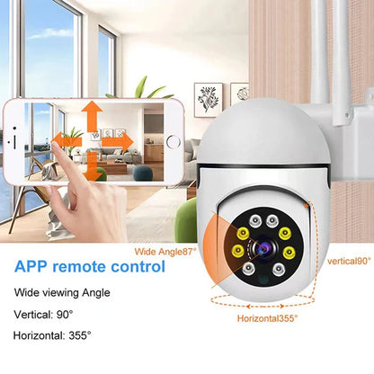 Xiaomi Wireless Security Surveillance PTZ Camera Wifi IP Outdoor 4X Zoom Cameras AI Human Tracking Two-way Audio HD Night Cam