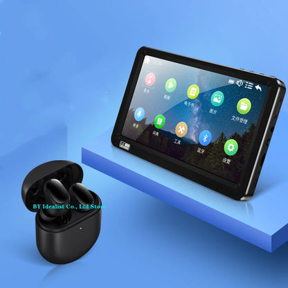 7.1 inch Bluetooth Mp4 Player 64gb Touch Screen Hifi Music Usb Type-c Mp4 Video Player Support TF Card Speaker 6500mAh Battery