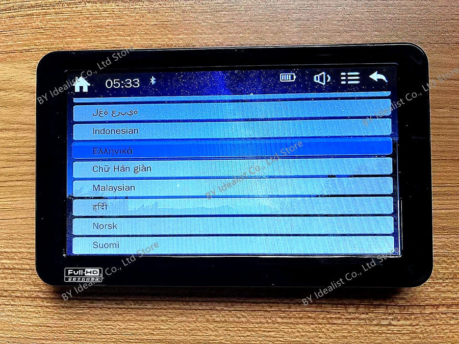 7.1 inch Bluetooth Mp4 Player 64gb Touch Screen Hifi Music Usb Type-c Mp4 Video Player Support TF Card Speaker 6500mAh Battery