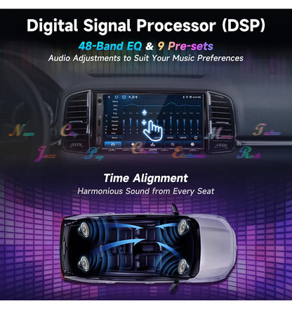 ATOTO Android Double 2 Din Car Stereo 7 inch Automotive Multimedia Player Radio Android Auto Carplay Screen Navigation 2Din A5L