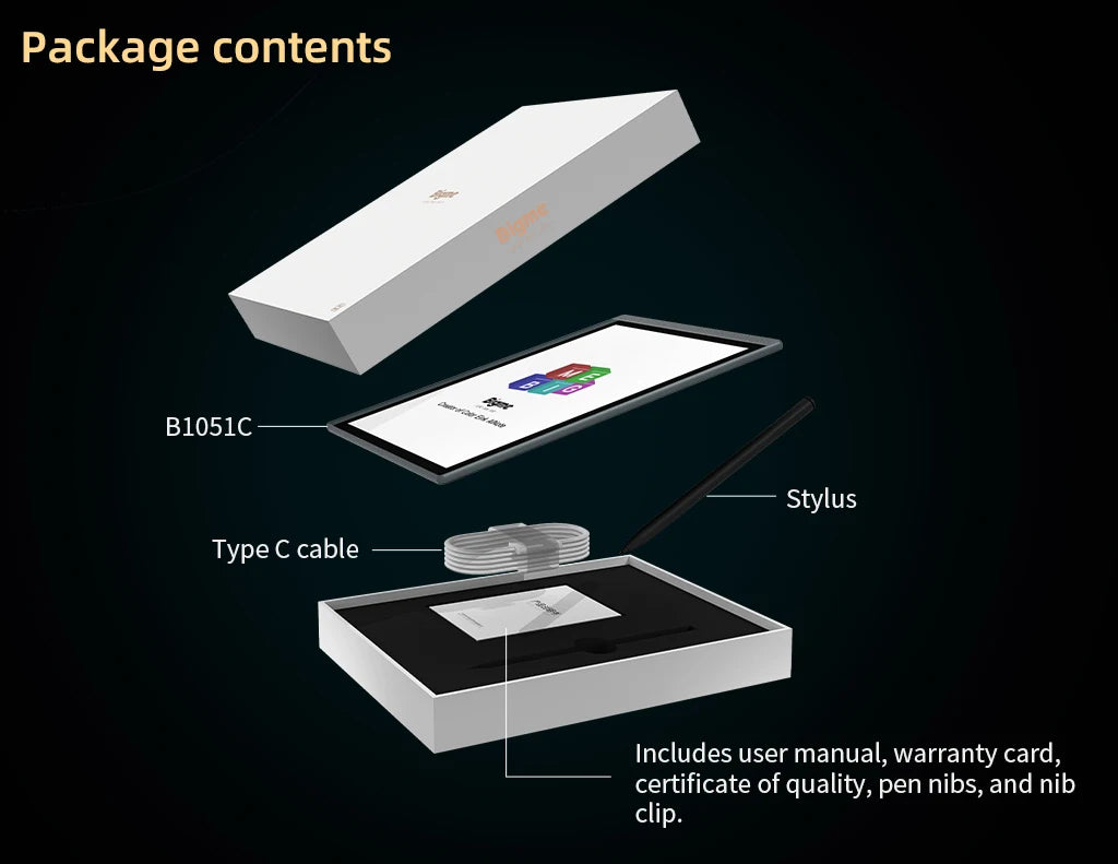 BIGME B1051C ereader, 10.3 inch Color E-ink Ebook Reader, 6+128GB Android 14 Tablet Electronic book reader, B1051C Pro 8+256GB