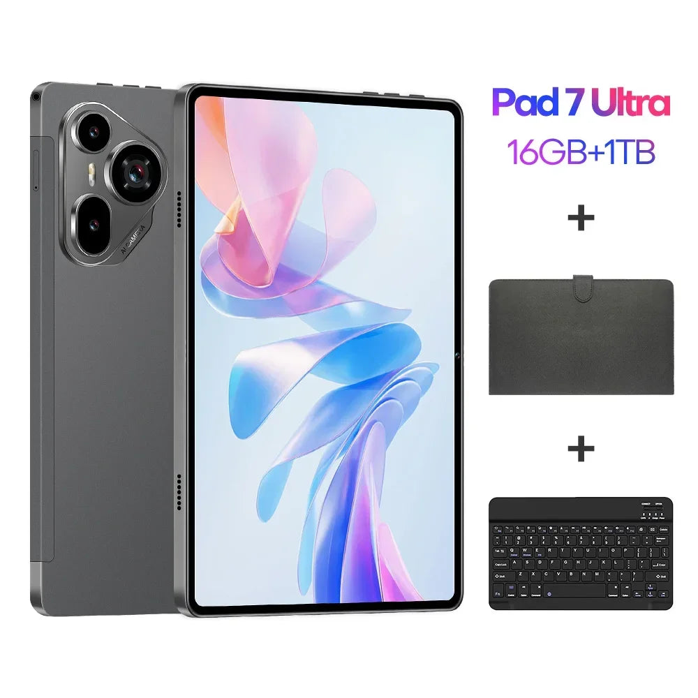 2025 Global Version Original Tablets Pad 7 Ultra Android 14 16GB+1T 8800mAh Tablet PC WiFi GPS 11inch HD 4K 5G Dual SIM Card Tab