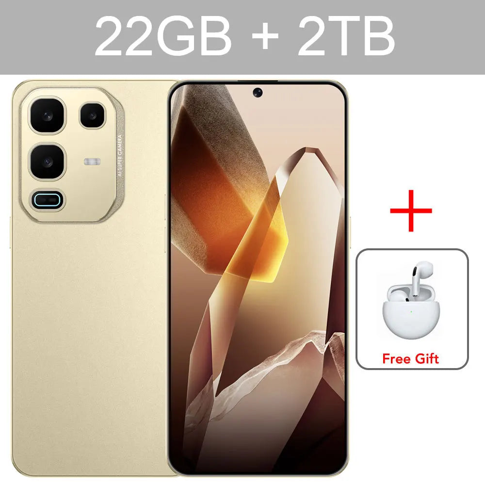 HOT NEW S26 Ultra 7.3HD 2025 HOT Global Edition Original Smart Dual Card 7800mAh Battery Android 15 Facial Recognition Function