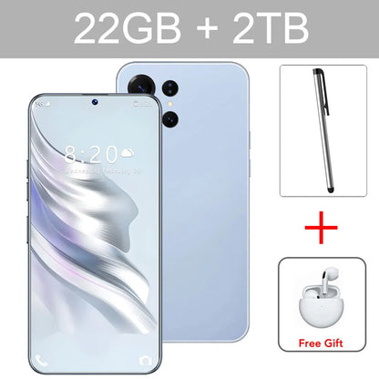 2026 NEW S26 Ultra Original 7.3HD Cheap Intelligent 5G Dual Card Dual Standby Android 14 System Global Version 7800mAh Battery
