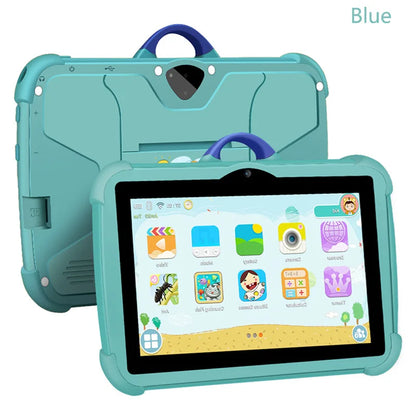 2025 New 5G WiFi 7 Inch Tablet For Children Learning Education Kids' tablets Quad Core 4GB RAM 64GB ROM Dual Cameras Android 13