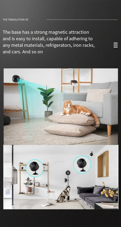 camera monitoring home security recorder wireless wifi outdoor camera monitor Home wifi security camera mini camera