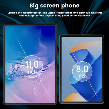 2025 NEW Original S26 Ultra 11inch Tablet Android 14 22GB+2TB 20000mAh 5G Dual SIM Bluetooth WiFi HD 4K Screen Tablet PC Wifi7