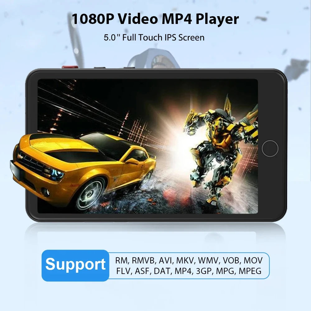 Camera Mp4 Player Bluetooth Wifi Android 16gb Touch Screen Hifi Music Voice Recorder Video Mp3 Player TF Card Speaker Free App