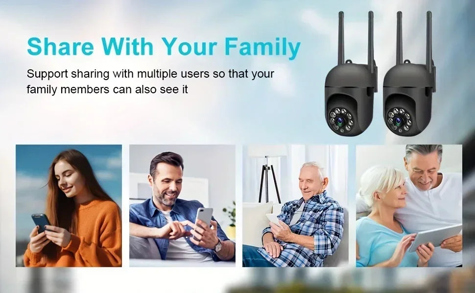 WIFI surveillance camera, 355 degree intercom home security camera, 2.4G home security system, home monitoring security system