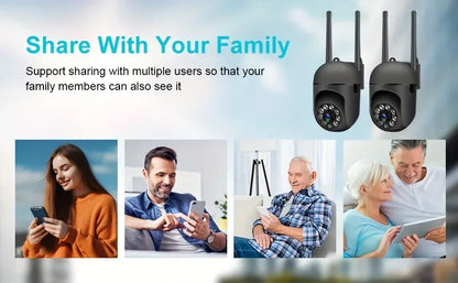 WIFI surveillance camera, 355 degree intercom home security camera, 2.4G home security system, home monitoring security system