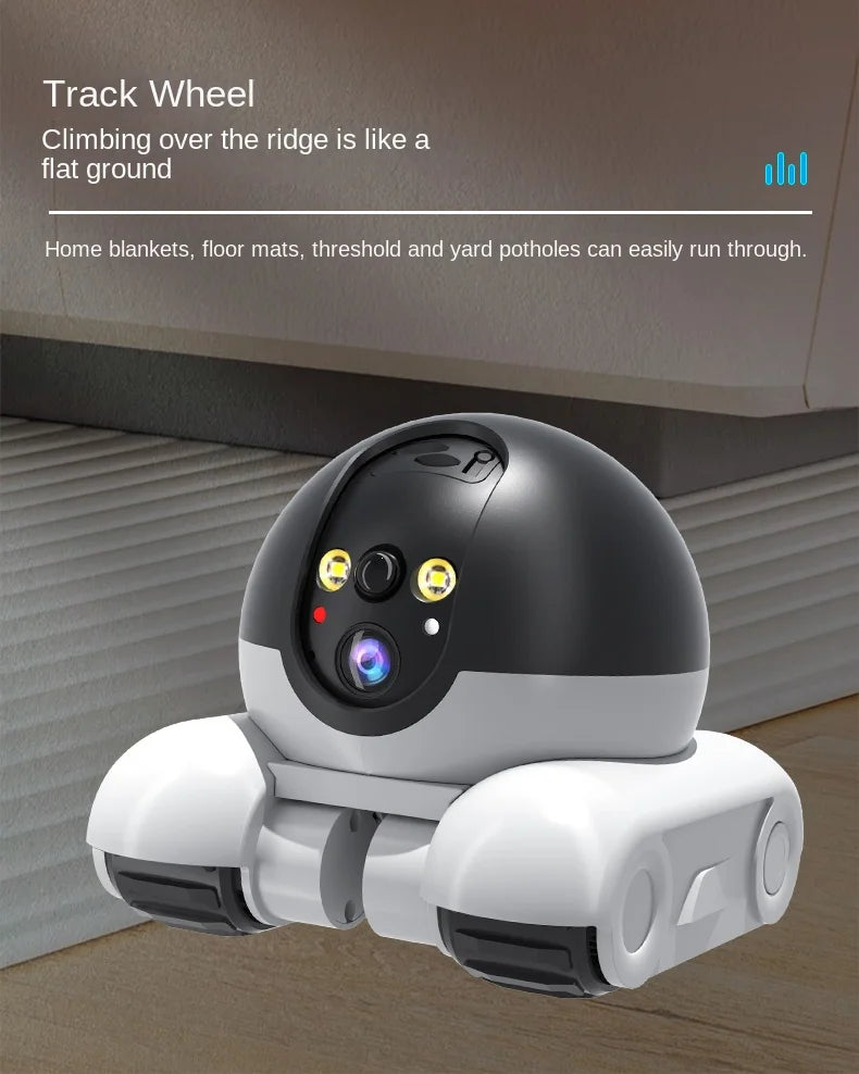 Pet Surveillance Camera | 360° Robot Camera,Baby Pet Camera, Bidirectional Dialogue,Motion Detection,Dog/Cat/Baby/Elderly