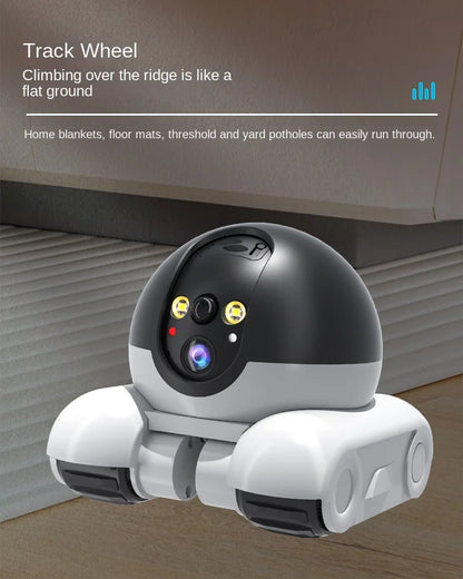 Pet Surveillance Camera | 360° Robot Camera,Baby Pet Camera, Bidirectional Dialogue,Motion Detection,Dog/Cat/Baby/Elderly