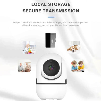 Wifi Camera Baby Monitor Surveillance 1080P CCTV HD Smart Night Vision Intelligent Tracking YsxLite APP Security Mini IP Camera