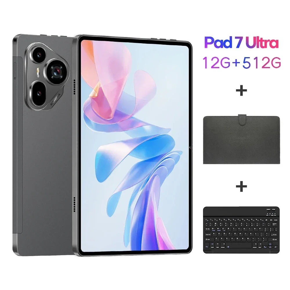 2025 Global Version Original Tablets Pad 7 Ultra Android 14 16GB+1T 8800mAh Tablet PC WiFi GPS 11inch HD 4K 5G Dual SIM Card Tab
