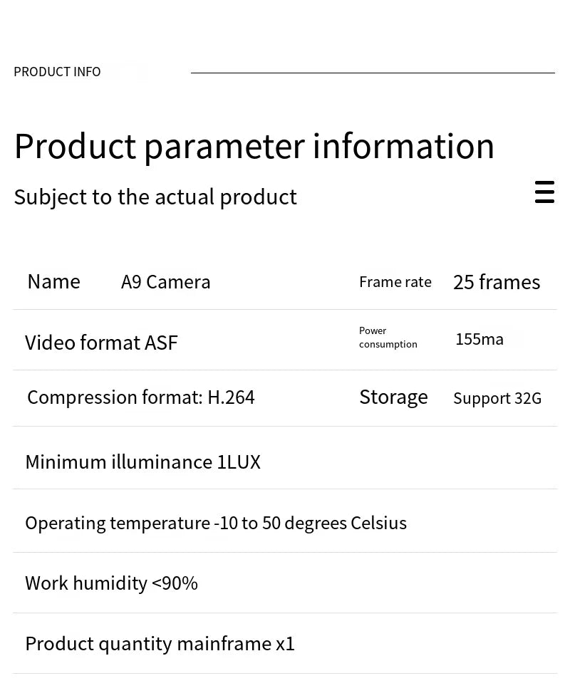 camera monitoring home security recorder wireless wifi outdoor camera monitor Home wifi security camera mini camera