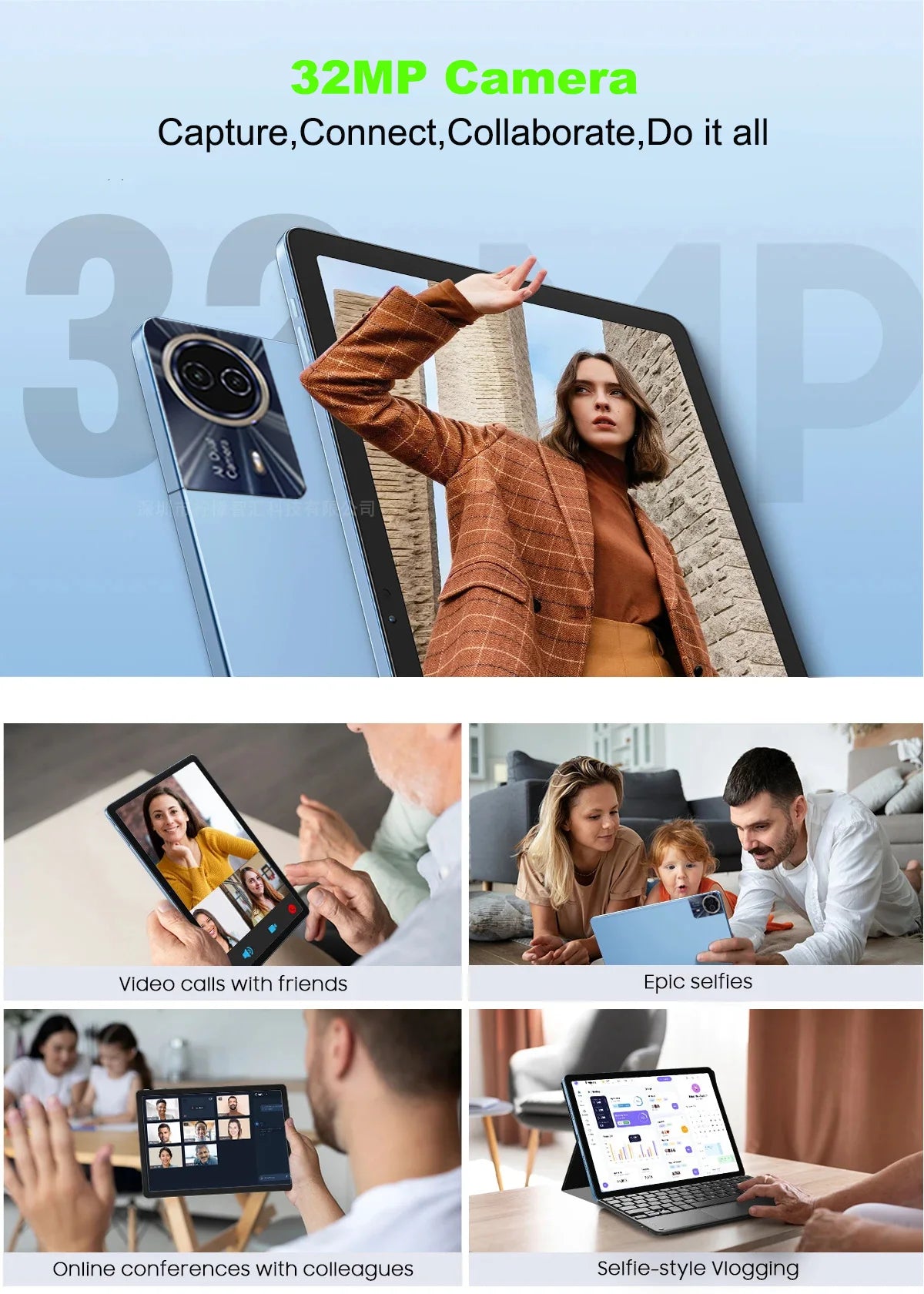 2025 Global Version Super Large Screen 14 inch Tablet Pc Android 14 4G Phone Call 16GB+512GB Tablets 14" GPS 5G WiFi FM 12000mAh