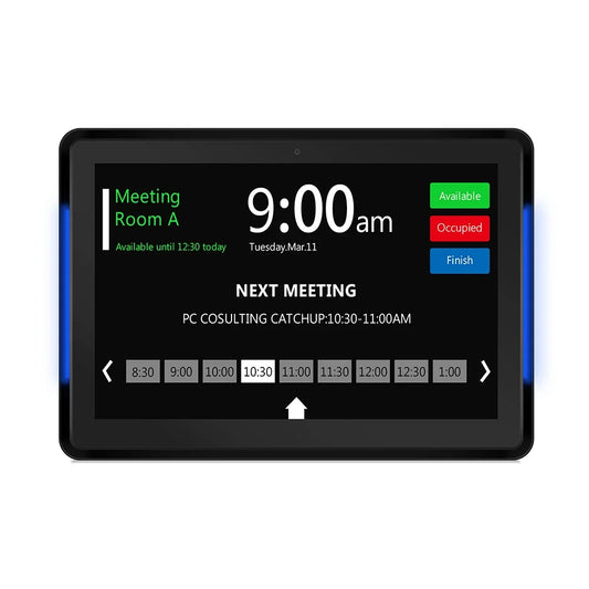 10.1inch Lcd Touch Screen Conference System Capacitive Touch Android Tablet with LED Light Bar