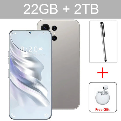 2026 NEW S26 Ultra Original 7.3HD Cheap Intelligent 5G Dual Card Dual Standby Android 14 System Global Version 7800mAh Battery