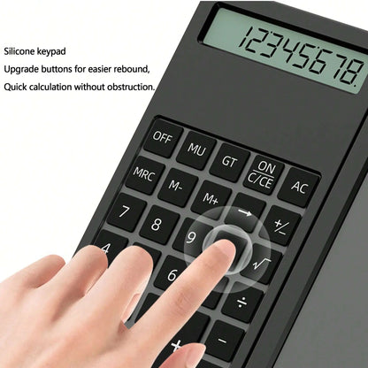Advanced tablet calculator with LCD touch screen and stylus-as office tools or school supplies, stylish appearance,