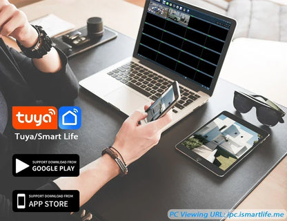 Wifi Wireless Security CCTV Camera 5MP Indoor Mini video Surveillance Camera Motion Detection Smart Life Baby Monitor Tuya Smart