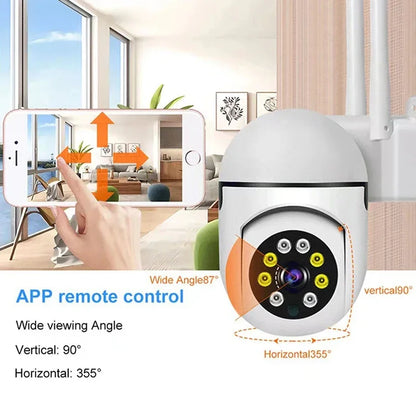 Xiaomi Wireless Security Surveillance PTZ Camera Wifi IP Outdoor 4X Zoom Cameras AI Human Tracking Two-way Audio HD Night Cam