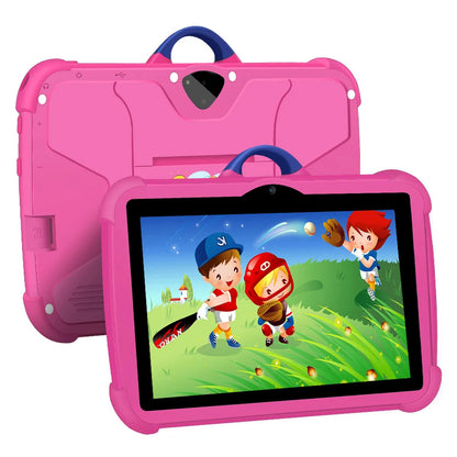 2025 New 5G WiFi 7 Inch Tablet For Children Learning Education Kids' tablets Quad Core 4GB RAM 64GB ROM Dual Cameras Android 13