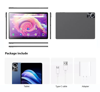 2025 Global Version Super Large Screen 14 inch Tablet Pc Android 14 4G Phone Call 16GB+512GB Tablets 14" GPS 5G WiFi FM 12000mAh