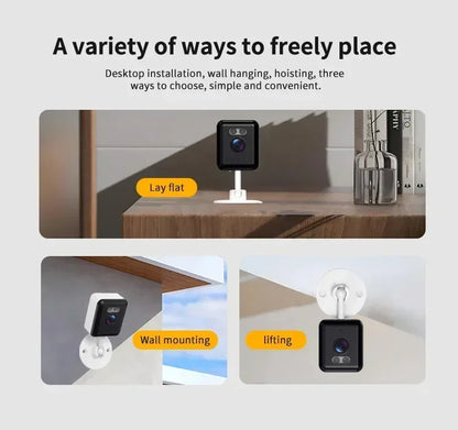 Wifi Wireless Security CCTV Camera 5MP Indoor Mini video Surveillance Camera Motion Detection Smart Life Baby Monitor Tuya Smart
