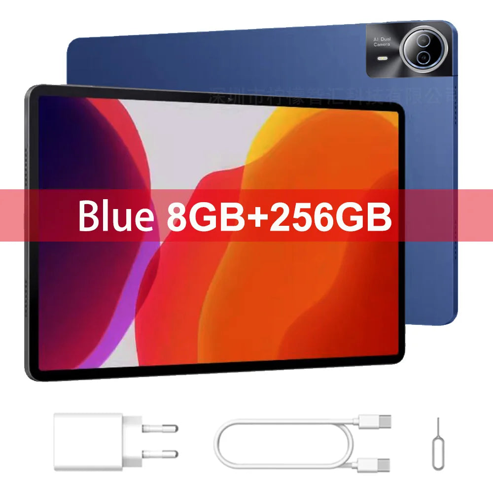 2025 Global Version Super Large Screen 14 inch Tablet Pc Android 14 4G Phone Call 16GB+512GB Tablets 14" GPS 5G WiFi FM 12000mAh