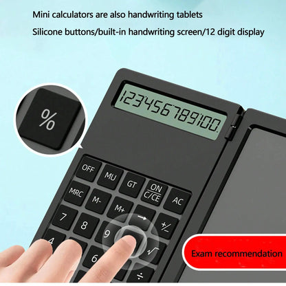 Advanced tablet calculator with LCD touch screen and stylus-as office tools or school supplies, stylish appearance,