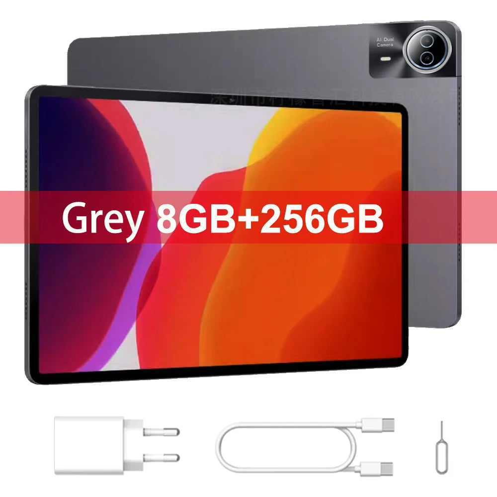 2025 Global Version Super Large Screen 14 inch Tablet Pc Android 14 4G Phone Call 16GB+512GB Tablets 14" GPS 5G WiFi FM 12000mAh