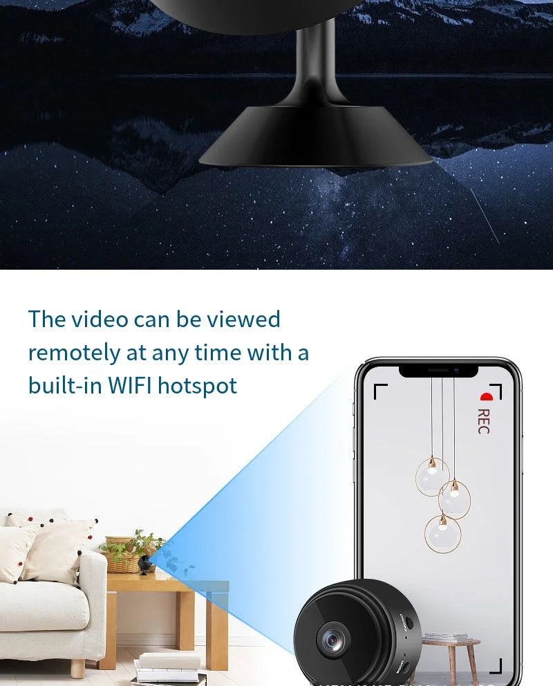 camera monitoring home security recorder wireless wifi outdoor camera monitor Home wifi security camera mini camera