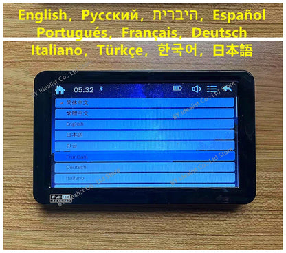7.1 inch Bluetooth Mp4 Player 64gb Touch Screen Hifi Music Usb Type-c Mp4 Video Player Support TF Card Speaker 6500mAh Battery