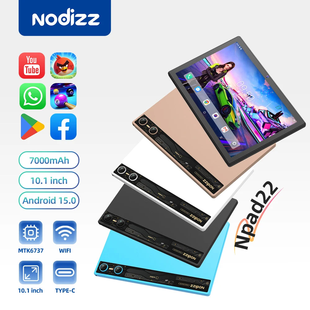 Tablet Computer 10.1 inches Android 15 (RAM12GB+ROM512GB) HD Dual Card Tablet Computer Learning Office Entertainment For Xiaomi