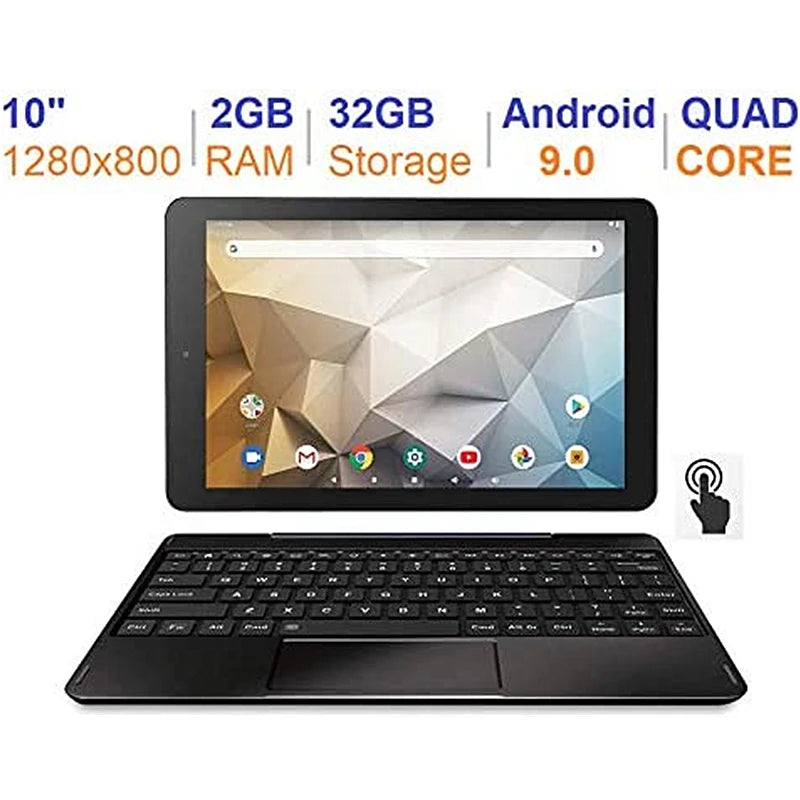 Newest 10.1 INCH RCT6 Tablet Android 10 MT8167 CPU 2GRAM+16GB/32GB ROM Dual Camera Quad Core Battery 5000mAh